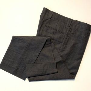32 X 32 33 dark gray dress pants. French Italian